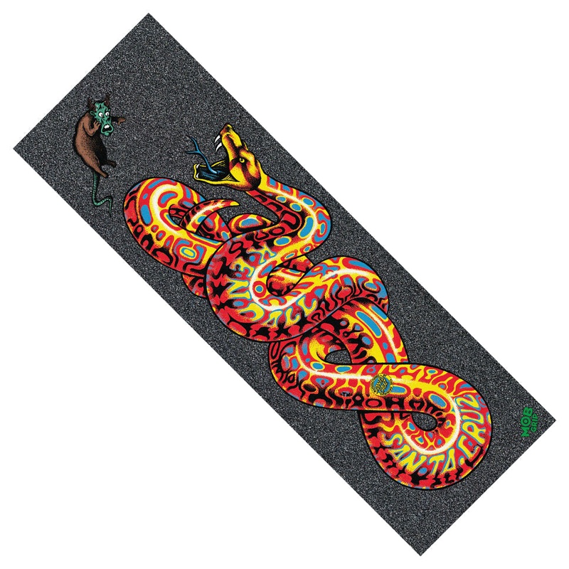 Mob Grip Santa Cruz Kendall Snake Graphic Griptape Black 11×33