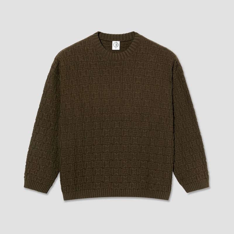 Polar Alex Sweater Brown Small
