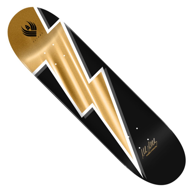 Powell Peralta Mike Vallely Flight Lightning Bolt Deck Black 8.5 x 32.08 WB:14.375