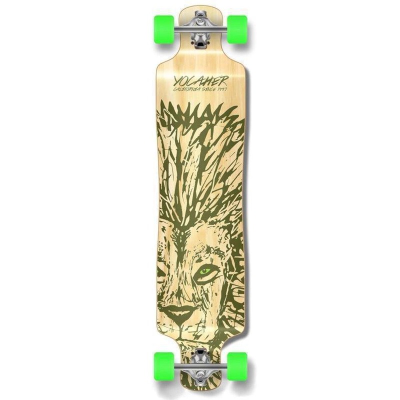 Punked Lowrider Double Drop Lion 40″ Longboard Complete