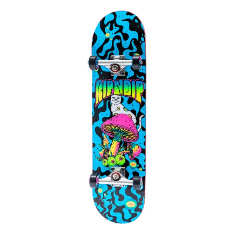 Rip N Dip Psychedelic Complete Skateboard Blue 8.25″ 8.25″