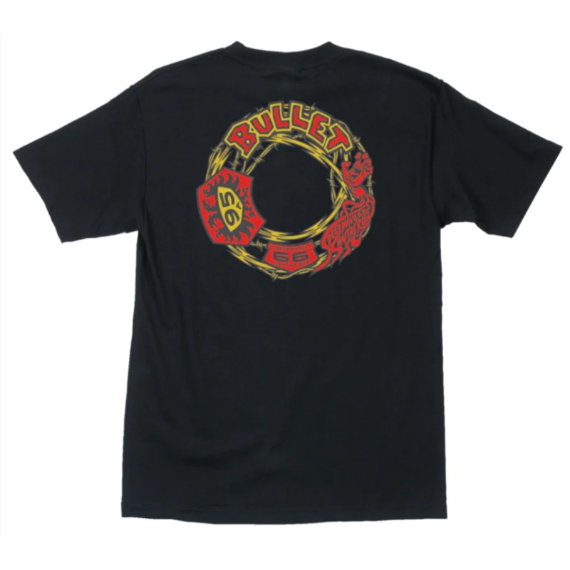 Santa Cruz “Bullet 66” Black T-Shirt Small