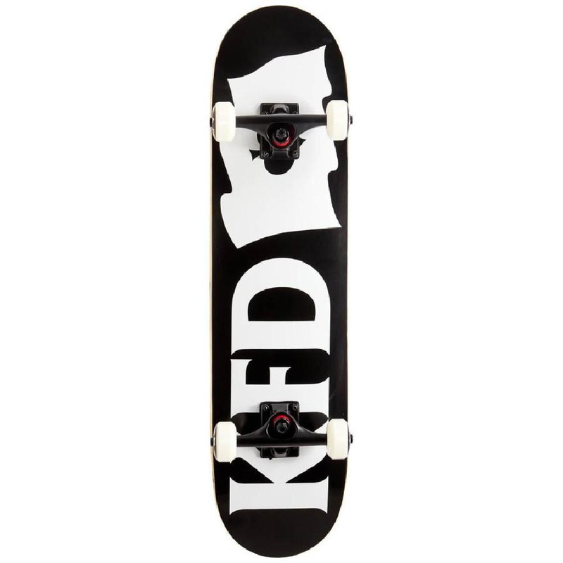 KFD Young Gunz Flagship in Black 7.75″ Skateboard Complete
