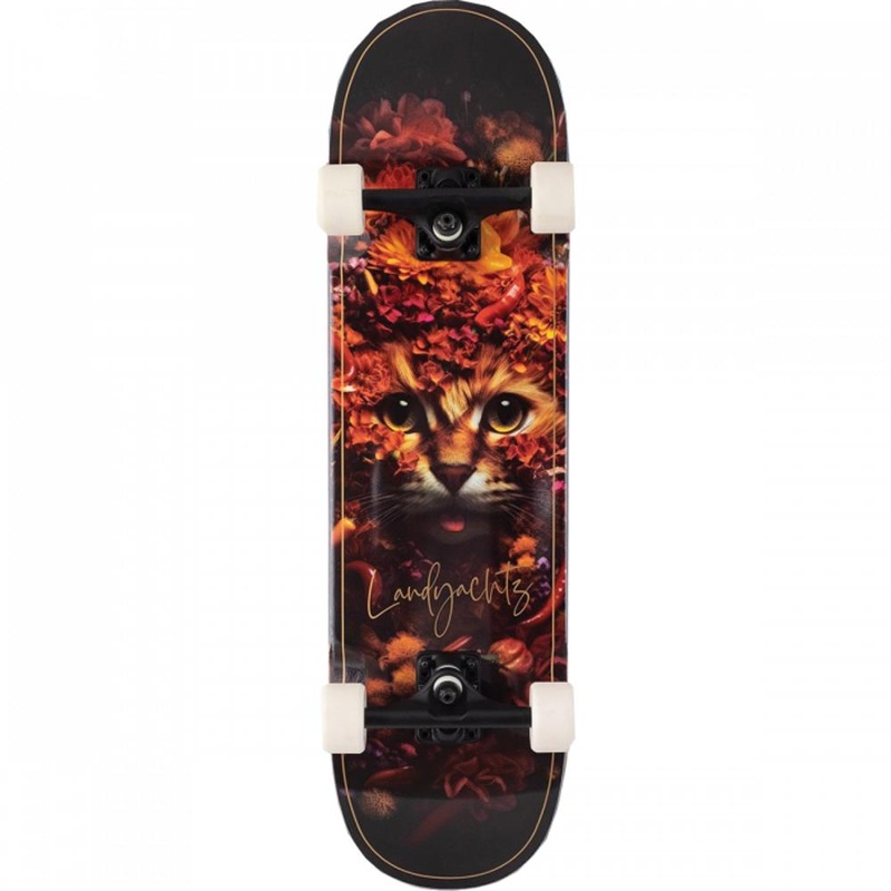 Landyachtz ATV Classic Flower Cat 8.5″ Skateboard