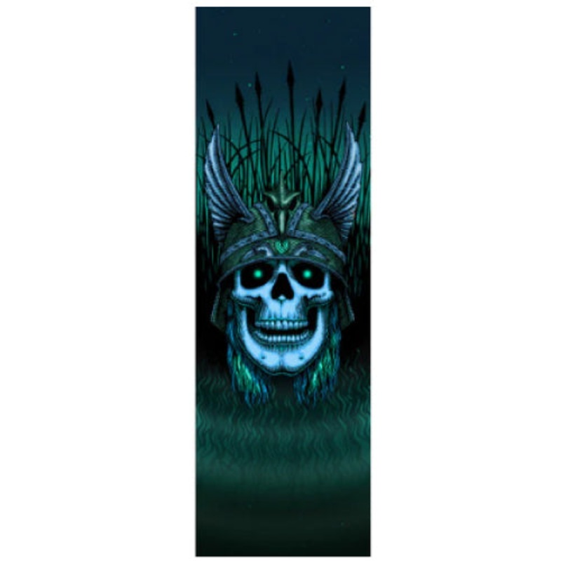 Powell Peralta Andy Anderson Green Skull Griptape 10.5″ 10.5″ x 33″