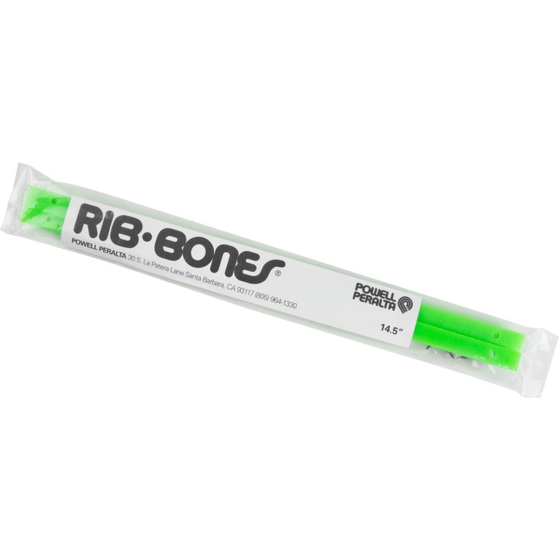 Powell Peralta Lime Green Rib Bones Skateboard Rails
