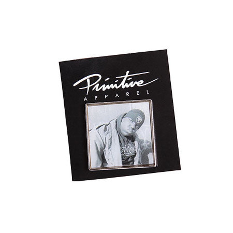 Primitive Skateboarding Biggie Lapel Pin Black/ White N/A