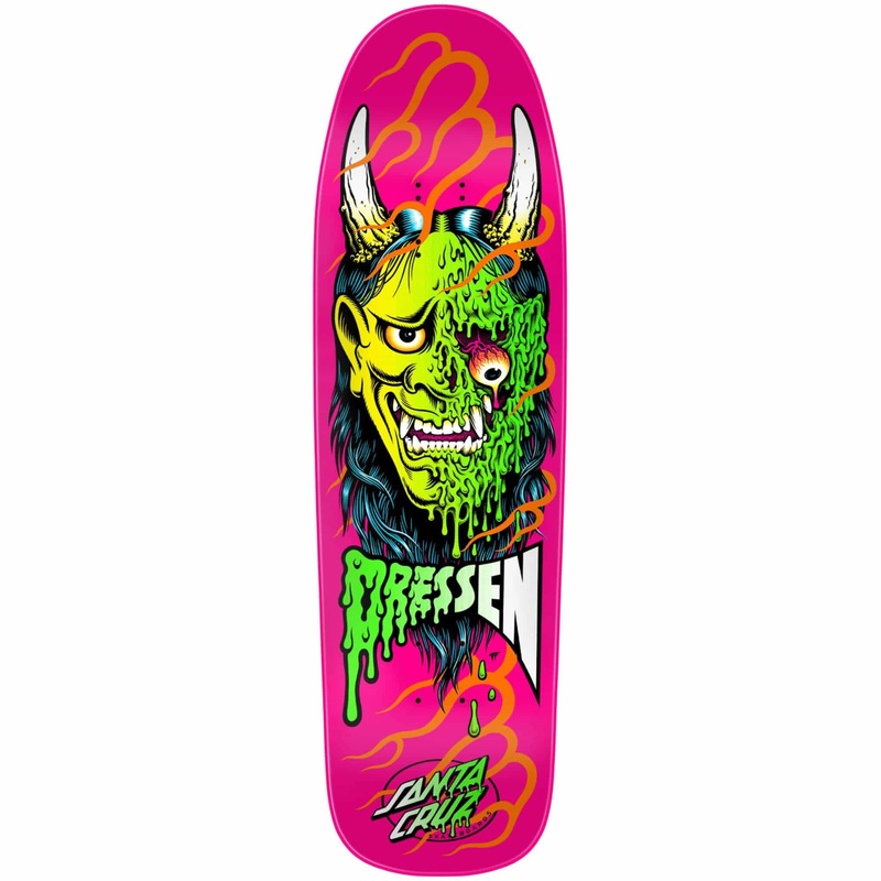 SANTA CRUZ DRESSEN HANNYA MASK 9.3 SHAPED DECK