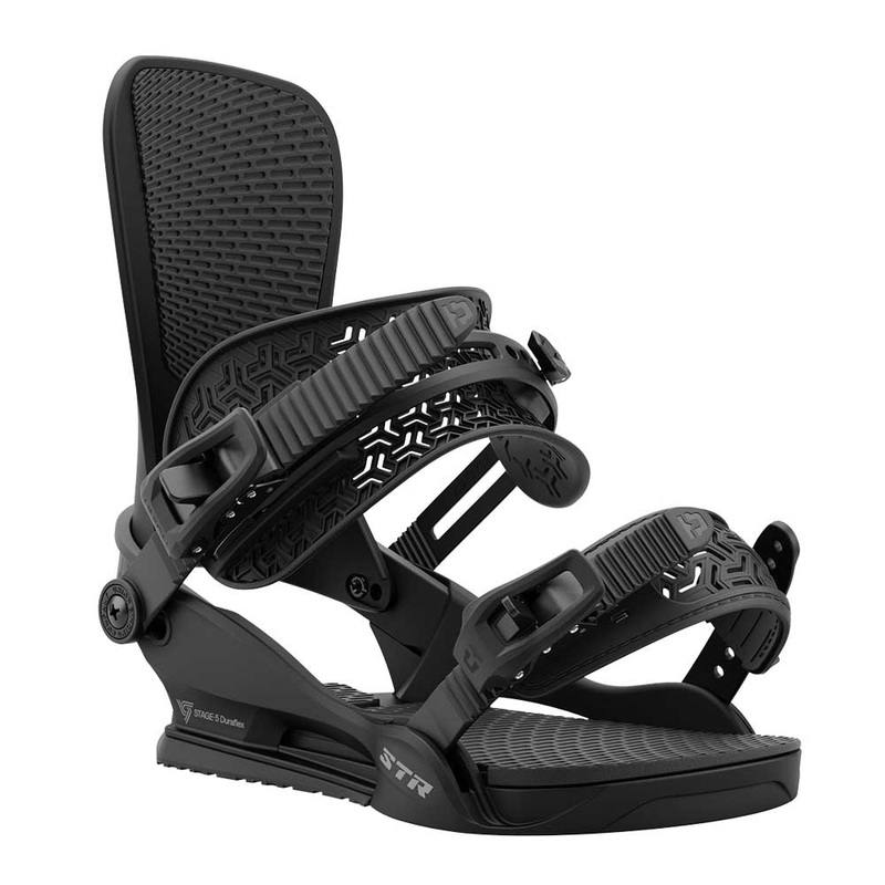 Union Men’s STR Snowboard Bindings – 2025 Medium Black