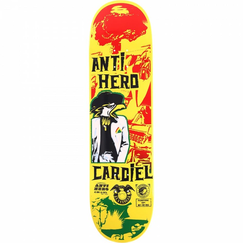 Antihero Cardiel Selectors 8.25″ Skateboard Deck Deck