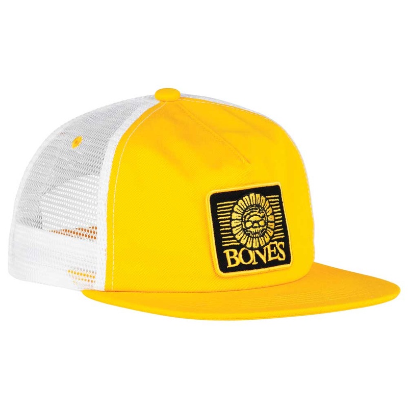 Bones Pushing Up Daisies Trucker Cap – Gold Gold