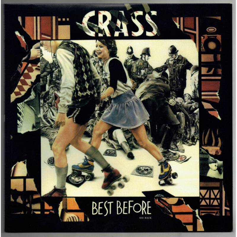 Crass  Best Before 1984 2x Vinyl LP Record