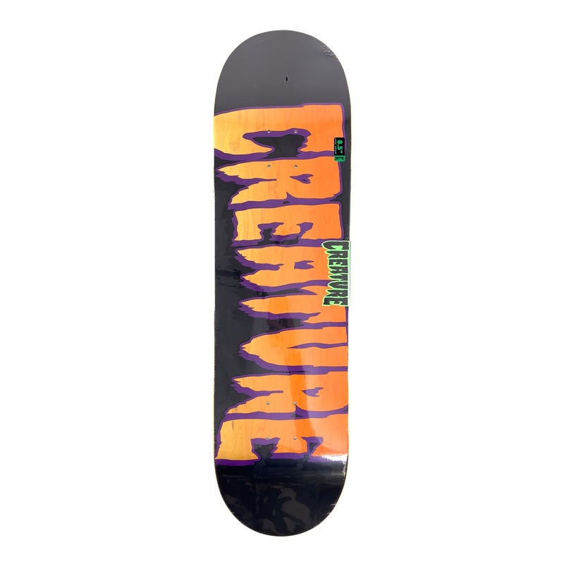Creature Logo Outline Stumps Black Deck – 8.51″
