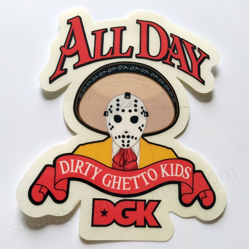 DGK “Hockey Mask” Skateboard Stickerx