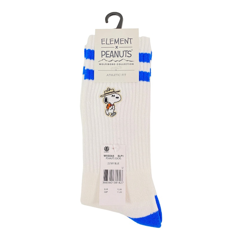 Element Peanuts Socks – Sky Blue