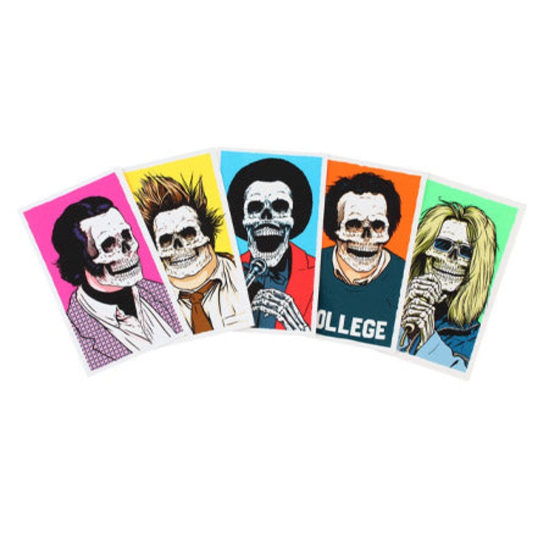 Girl Skull Of Fame Sticker Pack N/A N/A