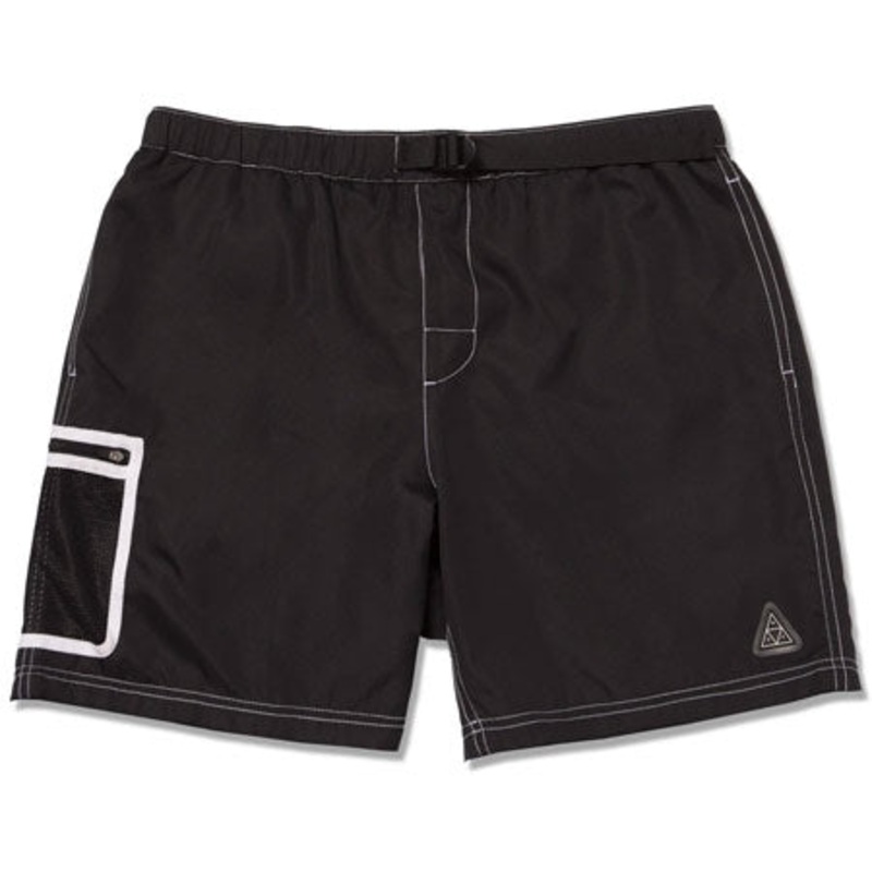 HUF Peak Contrast Shorts Black Medium