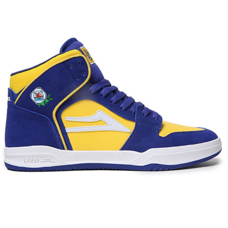 Lakai Lakai x Pacifico Telford SMU Shoes Blue/ Yellow Suede 4