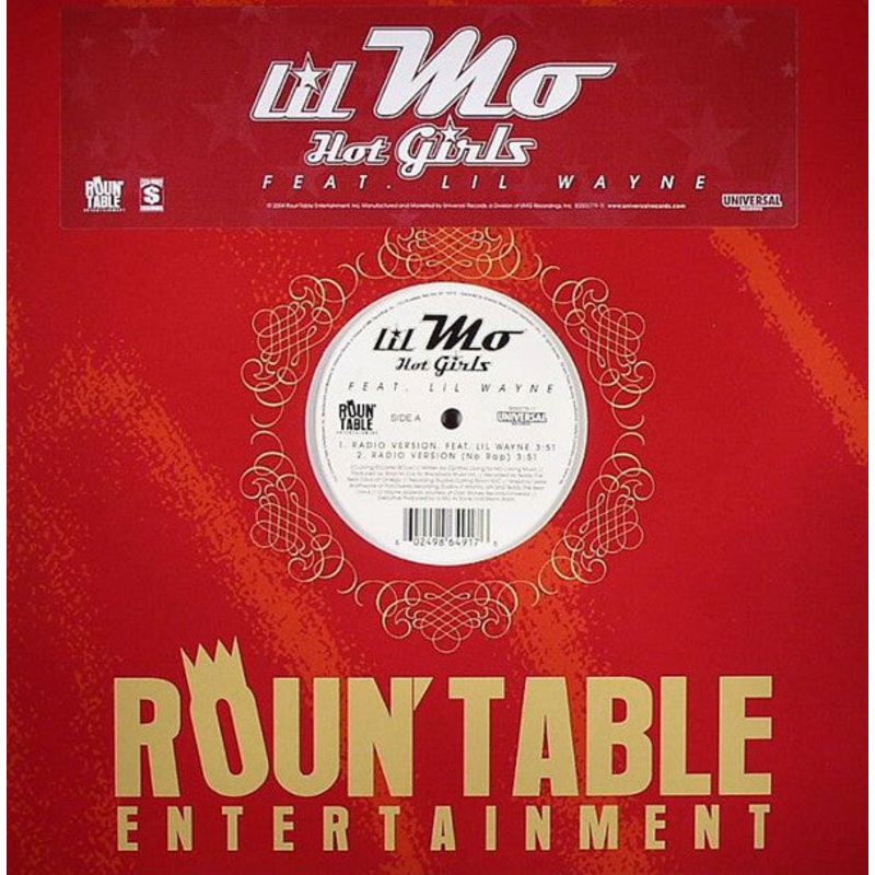 Lil Mo Feat. Lil Wayne  Hot Girls Vinyl LP Record