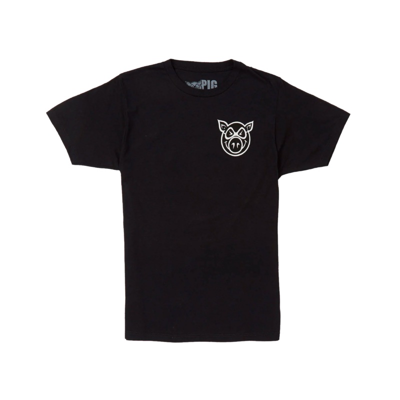 Pig Head Tee – Black Small