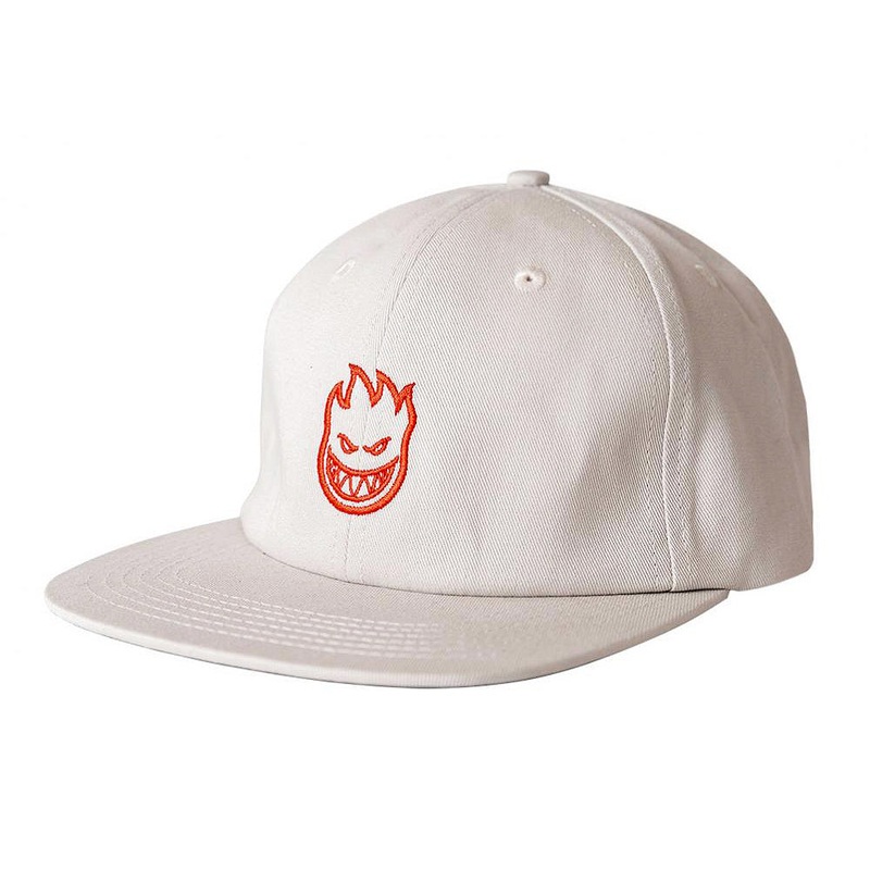 Spitfire Lil Bighead Strapback Hat – Cream / Red