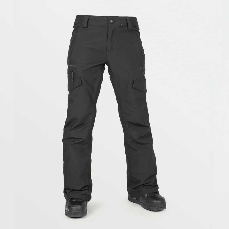 Volcom Women’s Aston Gore Tex Snow Pants Small Black