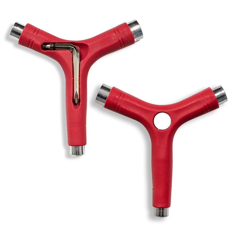 YOCAHER Y SKATE TOOL RED OS Red