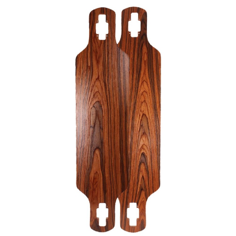 Blank Drop Through Cherry Wood 39″ Longboard Deck Deck