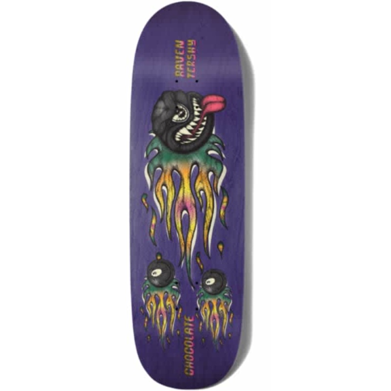 Chocolate Skateboard Company Raven Tershy Mad 8 Ball Deck 8.5 in 8.5 in