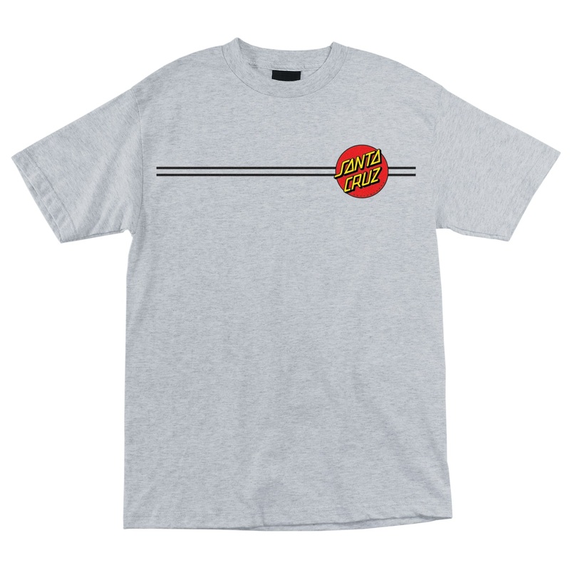 Classic Dot Mens Santa Cruz T-Shirt Black S