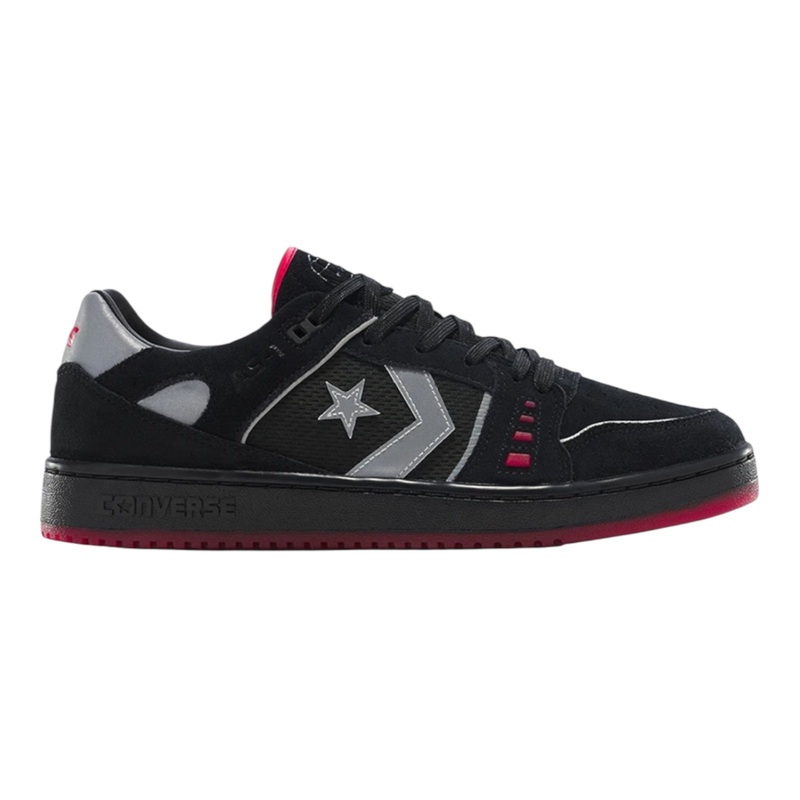 Converse CONS AS-1 Pro OX Skateboarding Shoe Black/Red 5.5