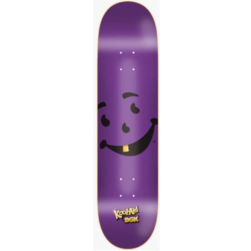 DGK X Kool-Aid Thirst Purple Skateboard Deck 8.25″ 8.25″