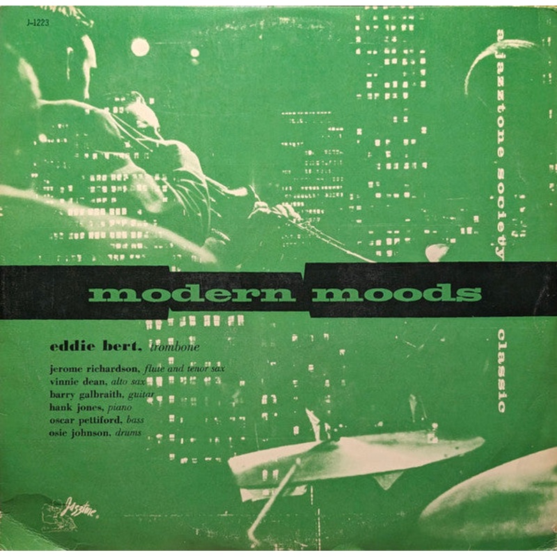 Eddie Bert  Modern Moods Vinyl LP Record *Used 1956 Release*