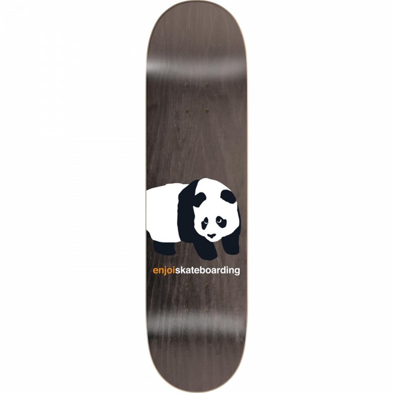 Enjoi Peekaboo Panda 8.0″ Grey Skateboard Deck