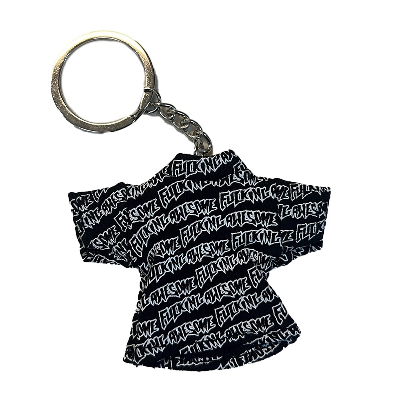 Fucking Awesome Stamp Logo Tee Keychain Black One Size Fits All