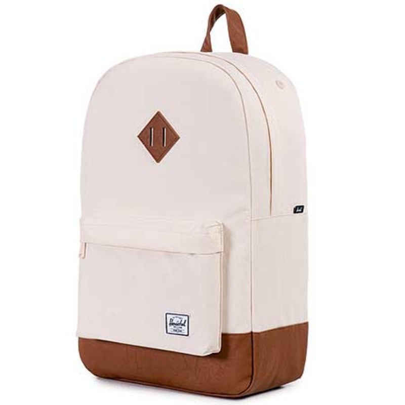 Herschel Supply Co. Heritage Nylon Backpack Natural/ Tan One size fits all