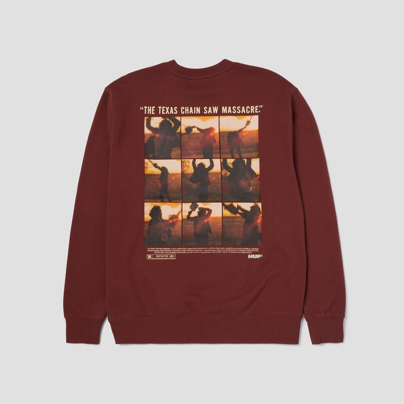 HUF x Texas Chainsaw Massacre Unparalleled Terror Crew Chocolate Small
