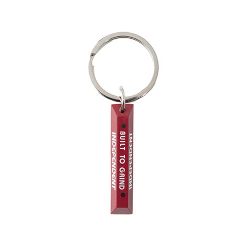 Independent Red Curb Keychain Red One size fits all