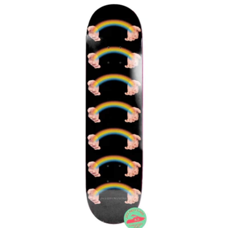 Jacuzzi Rainbow Hands Jet Ski EX7 8.5″ Skateboard Deck 8.5″ WB 13.75″
