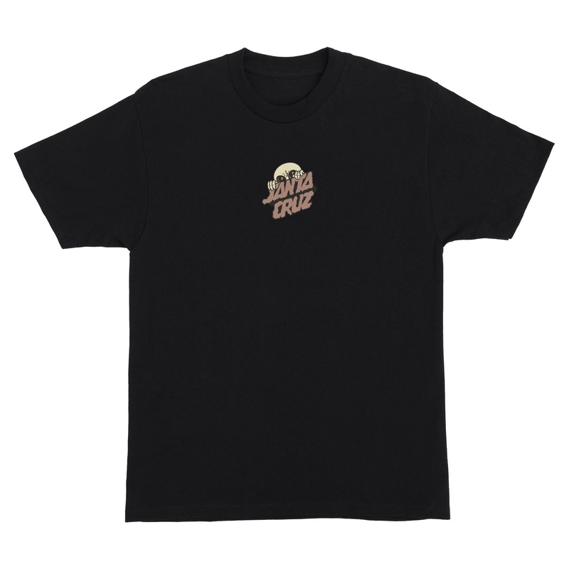 Knibbs Invasion Hand Mens Santa Cruz T-Shirt Black S