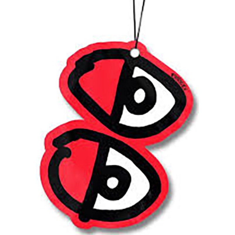 Krooked Eyes Air Freshener Red