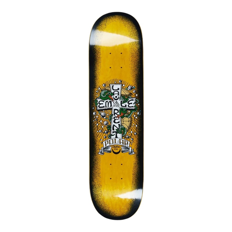 Polar Emile Laurent Turtle Town Skateboard Deck 8.25 8.25