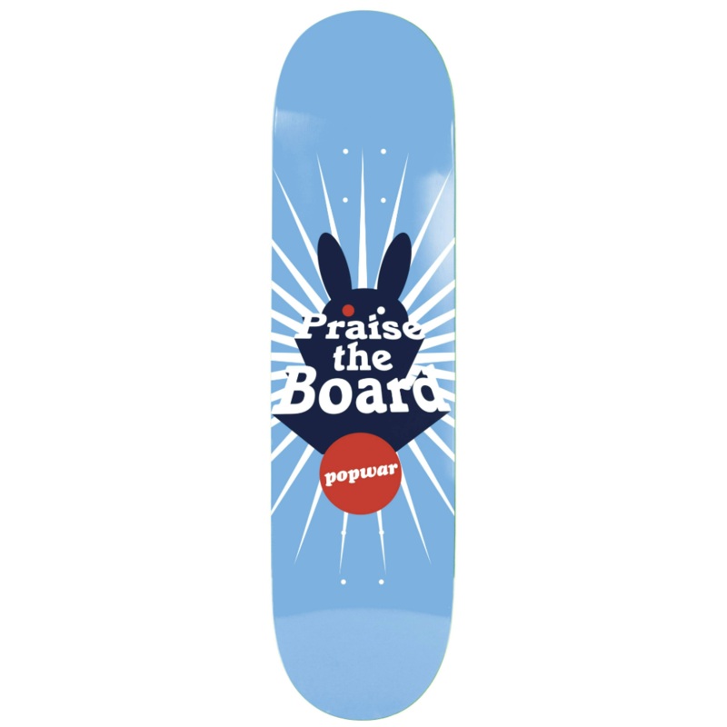 Popwar Praise The Board Skateboard Deck 8.25″