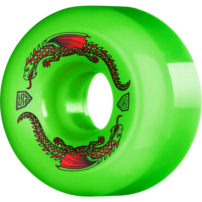 Powell Peralta Dragon Formula 56 mm 93a Green Skateboard Wheels