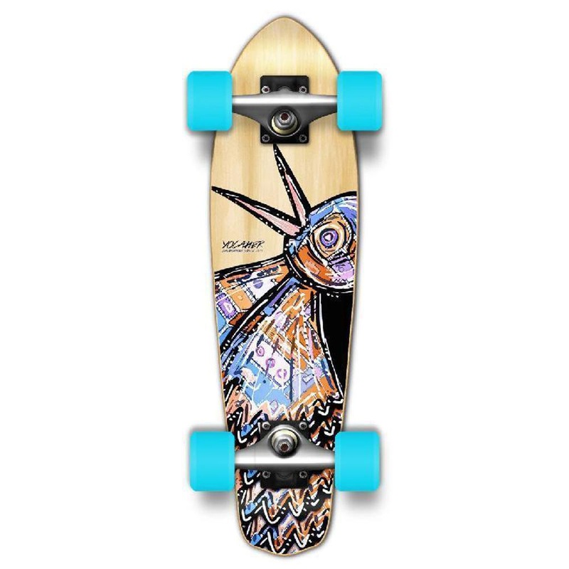 Punked The Bird Natural 25″ Micro Cruiser Complete Complete