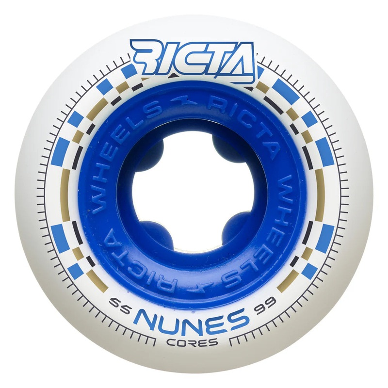 Ricta Nunes Cores Wide White Wheels 99A 55MM