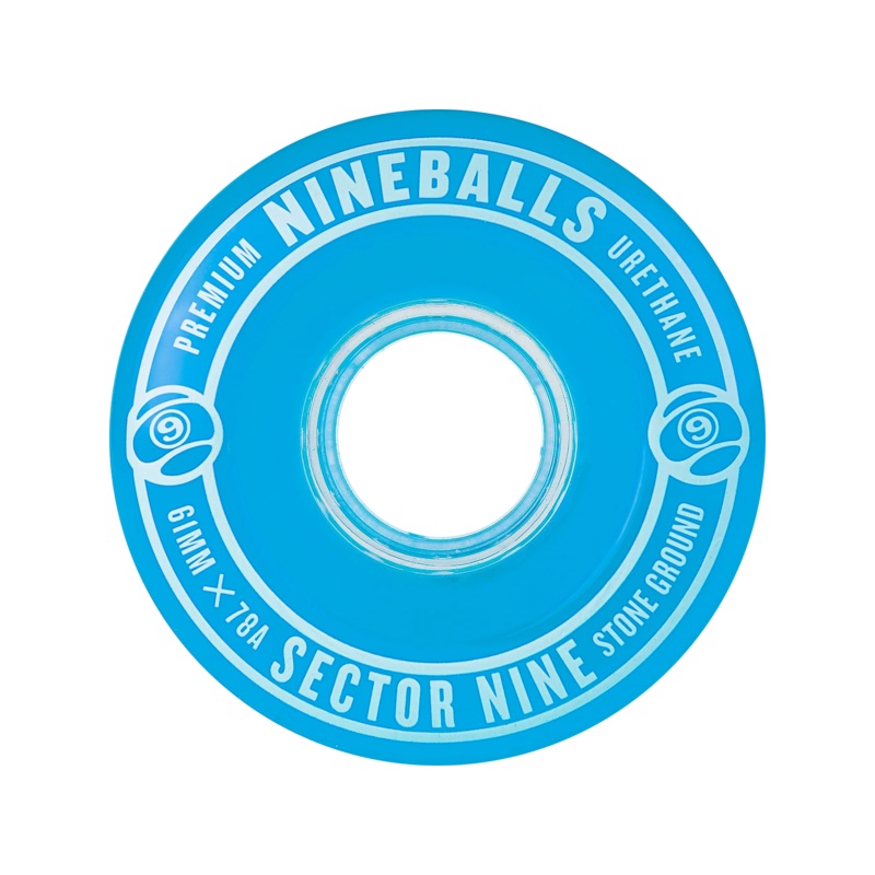 Sector Nine Wheels “Nine Balls- Blue” 61MM Wheels