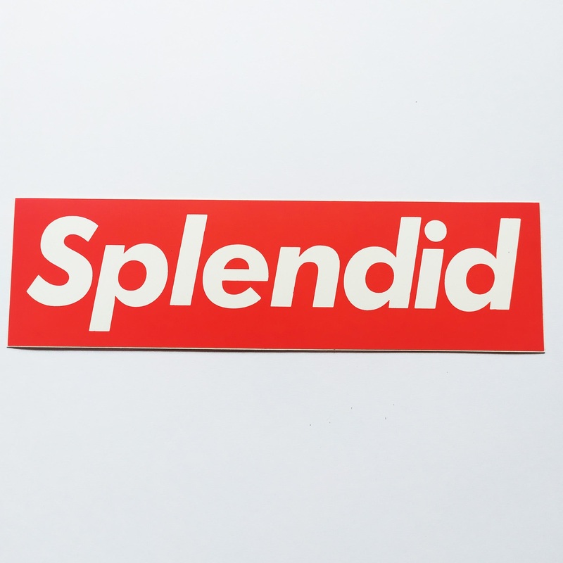 Splendid BMX Sticker – 85 mm x 25 mm