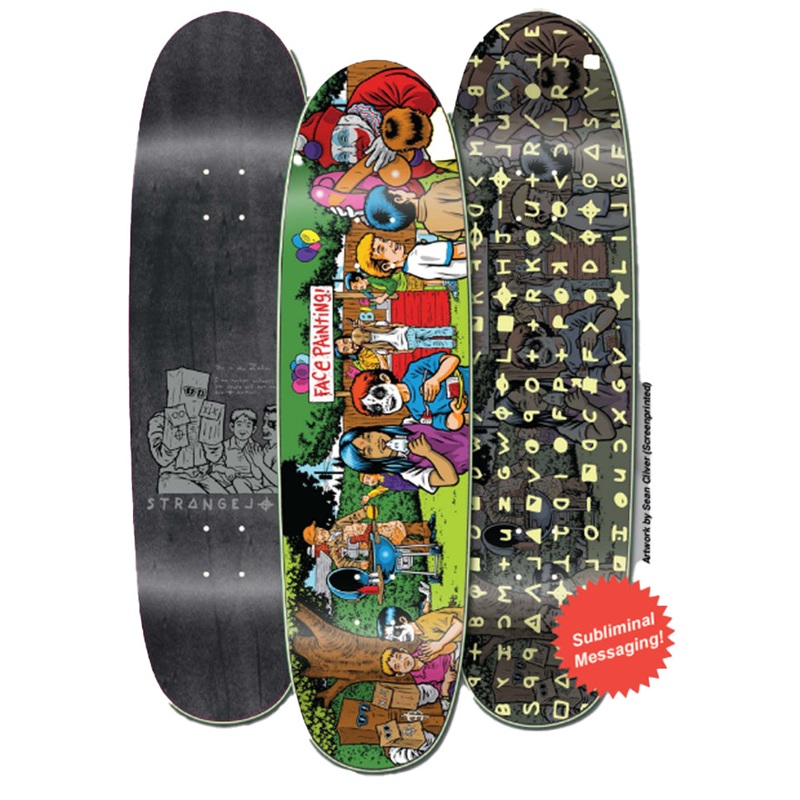 Strangelove Serial Party Glow Deck Multicolor 8.875 x 32.25 WB:14.25