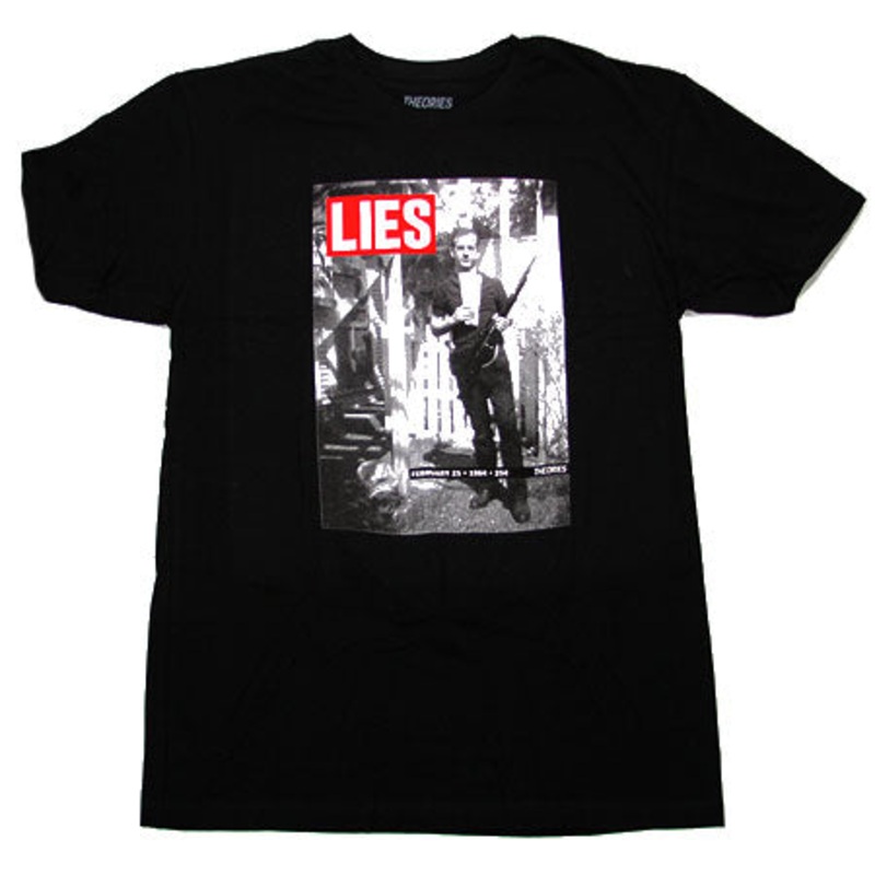 Theories Lies T Shirt Black Medium